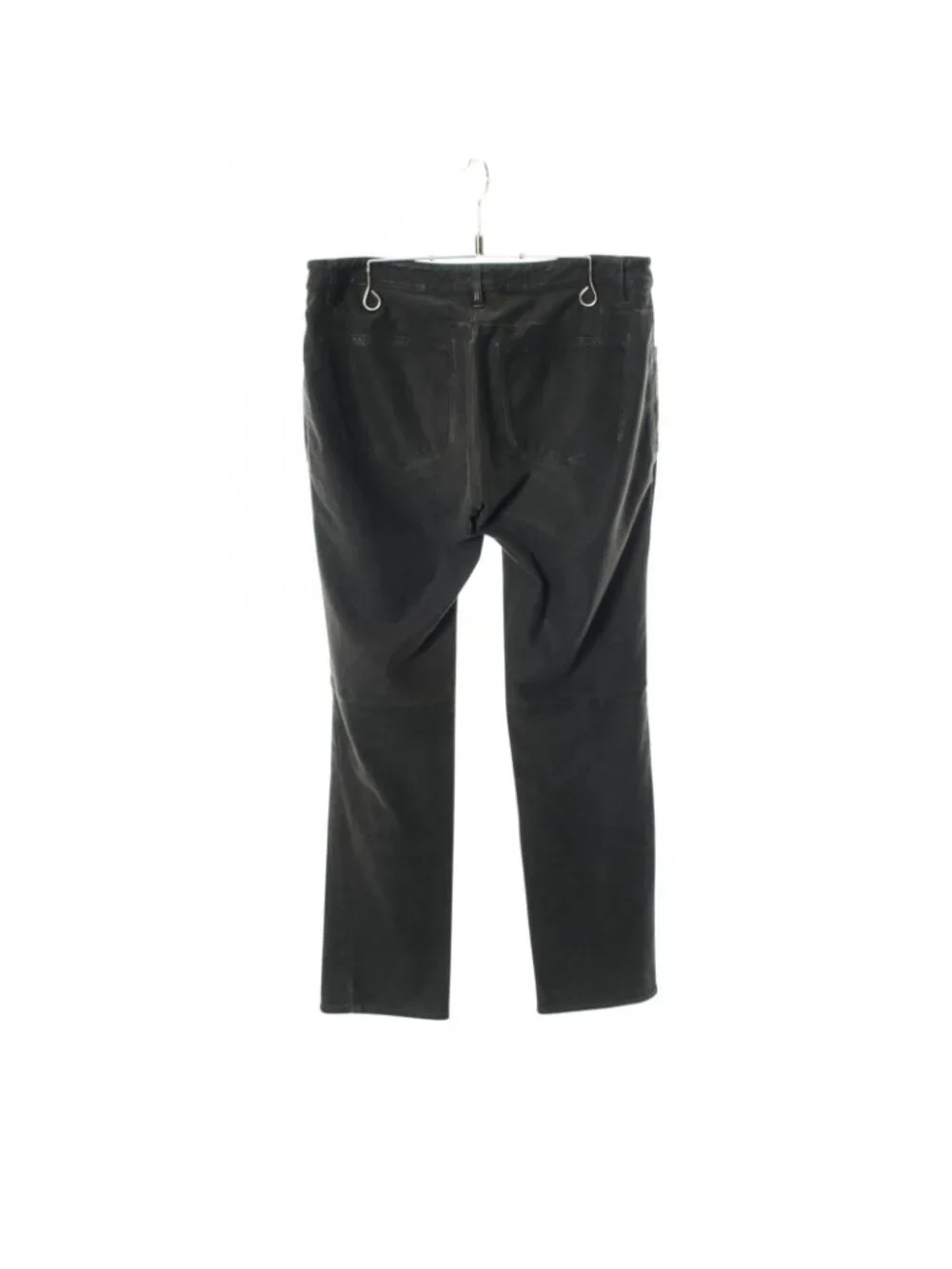 Chanel Pants CC Logo Pearl Button Skinny Cotton